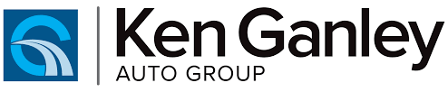 Ken Ganley Auto Group logo featuring a stylized blue "G" icon on the left and the company name in bold black and gray text on the right.